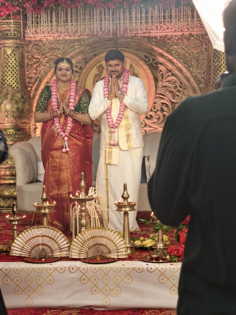 Happy Couples after marriage in our wedding hall